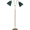 Golvfötter-ArmaturHantverk Gripsholm Golvfot 148cm Mässing/Ek