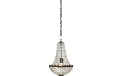 Kristallkronor-Markslojd Gränsö Kristallkrona Svart 30 cm