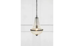 Kristallkronor-Markslojd Gränsö Kristallkrona Svart 30 cm