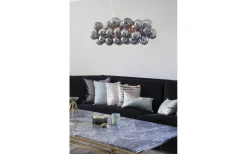 Kök & Matplats|Avlånga Taklampor-By Rydens Gross Bar Taklampa 80cm Rökgrå