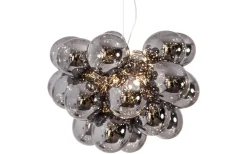 Vardagsrum|Kök & Matplats < By Rydens Gross Grande Taklampa 62cm Rökgrå