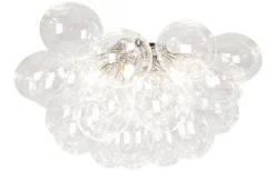 Plafonder-By Rydens Gross Plafond 50cm Krom/Klar