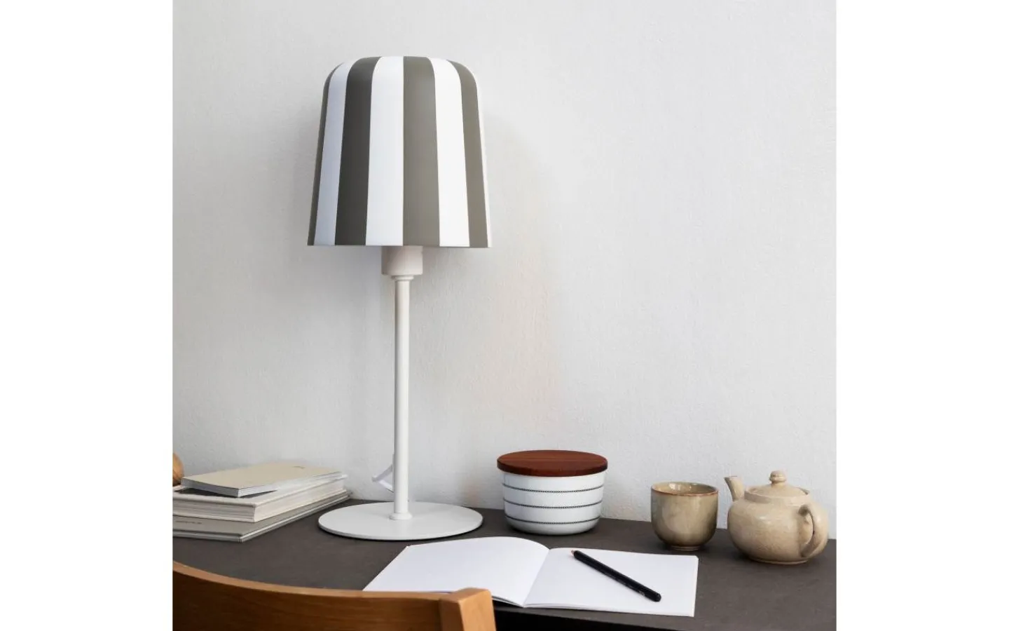 Bordslampor-Dyberg Larsen Gry Bordslampa 49,5cm Grå
