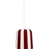 Fönsterlampor < Dyberg Larsen Gry Fönsterlampa 20cm Mörkröda Ränder