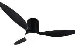 Takfläktar < Reality Göteborg Takfläkt 132cm LED mattsvart