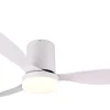 Takfläktar-Reality Göteborg Takfläkt 132cm LED matt vit