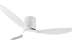 Takfläktar-Reality Göteborg Takfläkt 132cm LED matt vit