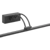Tavelbelysning-ArmaturHantverk Gunnebo Tavelbelysning Böj LED 37cm 8W 2700K Svart