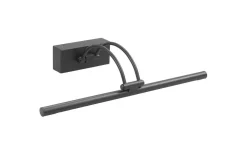 Tavelbelysning-ArmaturHantverk Gunnebo Tavelbelysning Böj LED 37cm 8W 2700K Svart