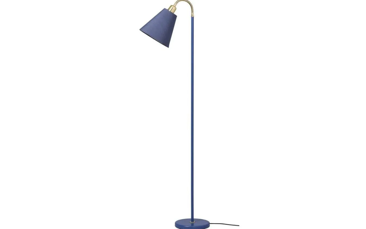 Klassiska Golvlampor|Golvfötter < ArmaturHantverk Haga Golvfot 1L 140cm Blå
