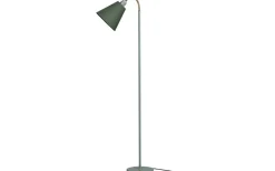 Klassiska Golvlampor|Golvfötter-ArmaturHantverk Haga Golvfot 1L 140cm Gröngrå