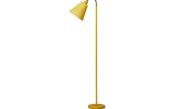 Klassiska Golvlampor|Golvfötter < ArmaturHantverk Haga Golvfot 1L 140cm Gul