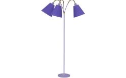 Klassiska Golvlampor|Golvfötter < ArmaturHantverk Haga Golvfot 3L 140cm Lavendel
