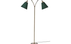 Klassiska Golvlampor|Golvfötter-ArmaturHantverk Haga Golvfot 2L 140cm Oxid