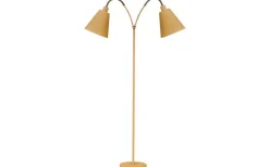 Klassiska Golvlampor|Golvfötter < ArmaturHantverk Haga Golvfot 2L 140cm Sand