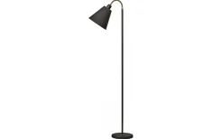 Klassiska Golvlampor|Golvfötter < ArmaturHantverk Haga Golvfot 1L 140cm Svart
