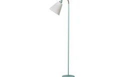 Klassiska Golvlampor|Golvfötter < ArmaturHantverk Haga Golvfot 1L 140cm Turkos