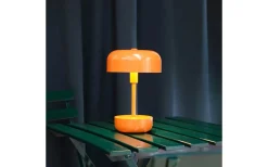 Uppladdningsbara Lampor Utomhus|Uppladdningsbara Lampor Utomhus < Dyberg Larsen Haipot Uppladdningsbar Bordslampa 26cm LED 3000K 3W Orange IP44