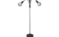 Golvlampor < Halo Design Halo Golvlampa 130cm Gun-Black/Marmor