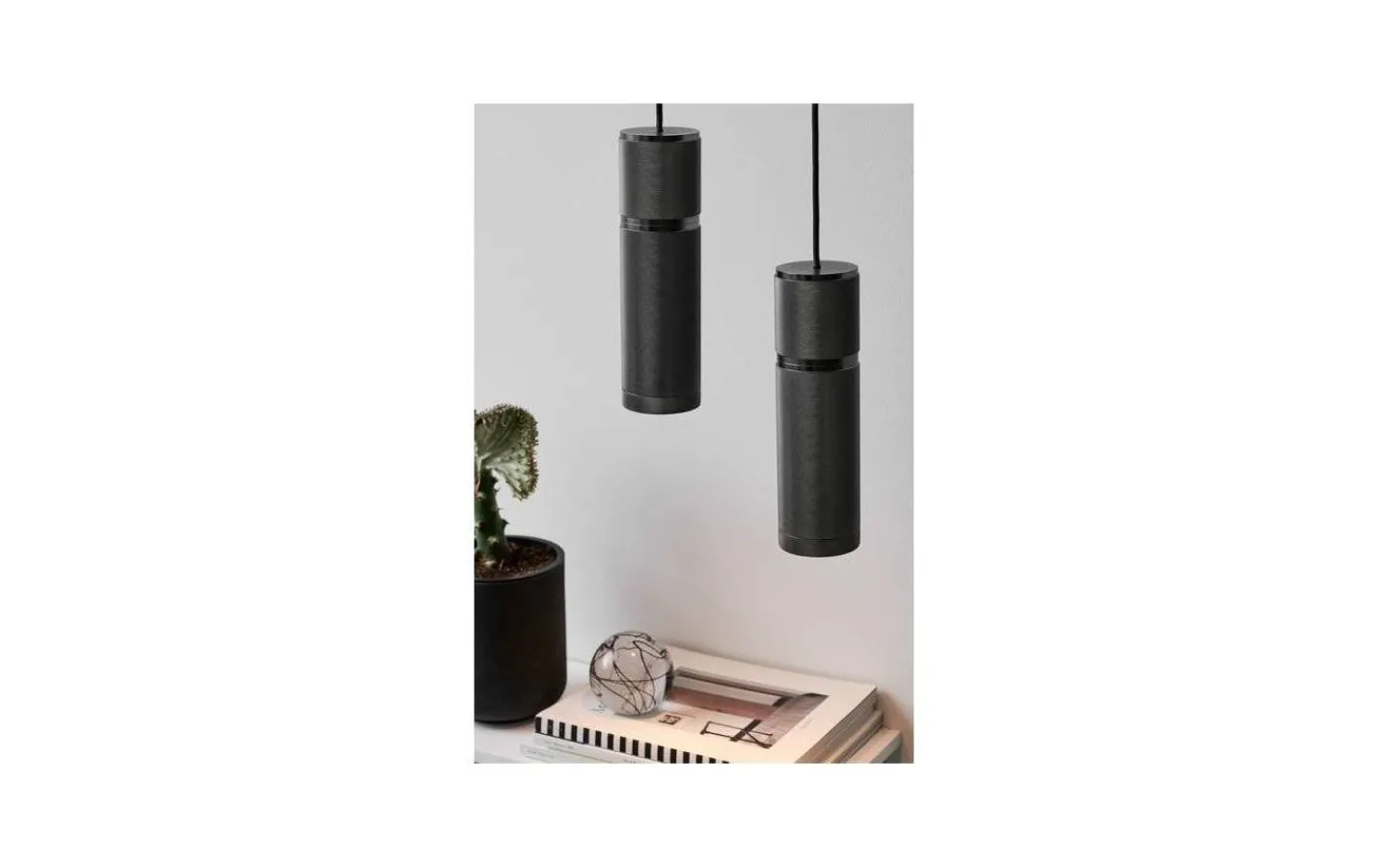 Sladdställ Med Sockel-Halo Design Halo Pendel 24cm Gun Black