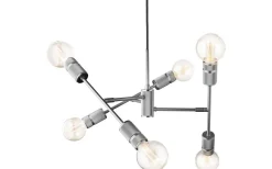 Stora Taklampor Ø50-69 Cm < Halo Design Halo Taklampa 53cm Gun Black
