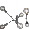 Stora Taklampor Ø70-150 Cm < Halo Design Halo Taklampa 75cm Gun Black