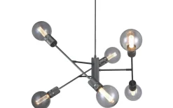 Stora Taklampor Ø70-150 Cm < Halo Design Halo Taklampa 75cm Gun Black