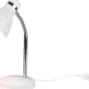 Skrivbordslampor < Reality Harvey Skrivbordslampa E27 matt vit
