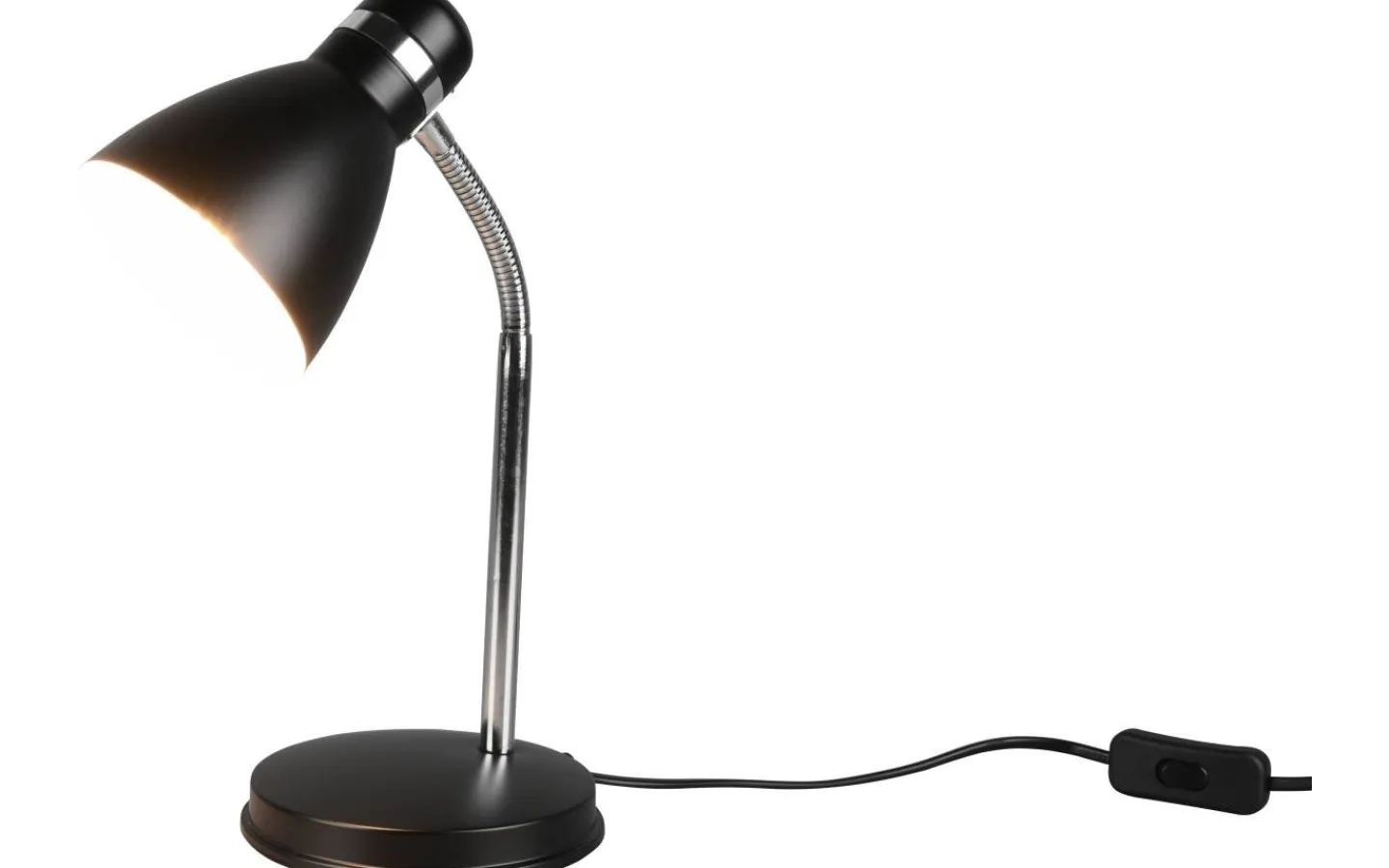 Skrivbordslampor-Reality Harvey Skrivbordslampa E27 mattsvart