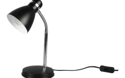 Skrivbordslampor-Reality Harvey Skrivbordslampa E27 mattsvart