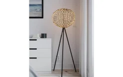 Golvlampor-By Rydens Hayden Golvlampa LED 160cm Matt Svart