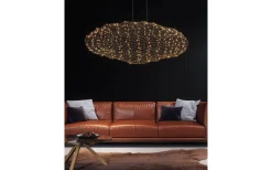 Stora Taklampor Ø70-150 Cm|Avlånga Taklampor < By Rydens Hayden Taklampa LED 115cm Guld