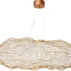 Stora Taklampor Ø70-150 Cm|Avlånga Taklampor-By Rydens Hayden Taklampa LED 76cm Guld