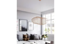 Stora Taklampor Ø70-150 Cm|Avlånga Taklampor-By Rydens Hayden Taklampa LED 76cm Guld