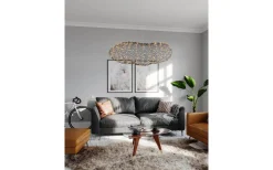 Stora Taklampor Ø70-150 Cm|Avlånga Taklampor-By Rydens Hayden Taklampa LED 115cm Matt Svart