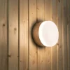 Bastulampor-Hidealite Heatwall Bastu Vägglampa LED 2700K 7,5W Borstad Stål IP65