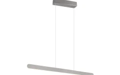 Avlånga Taklampor-Trio Lighting Helios Takpendel LED 100cm borstad aluminium