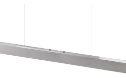 Avlånga Taklampor-Trio Lighting Helios Takpendel LED 100cm borstad aluminium