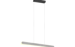 Avlånga Taklampor < Trio Lighting Helios Takpendel LED 82,5-130cm borstad aluminium