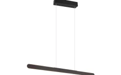 Avlånga Taklampor-Trio Lighting Helios Takpendel LED 100cm mattsvart