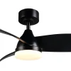 Takfläktar-Reality Helsinki Takfläkt 90cm LED mattsvart