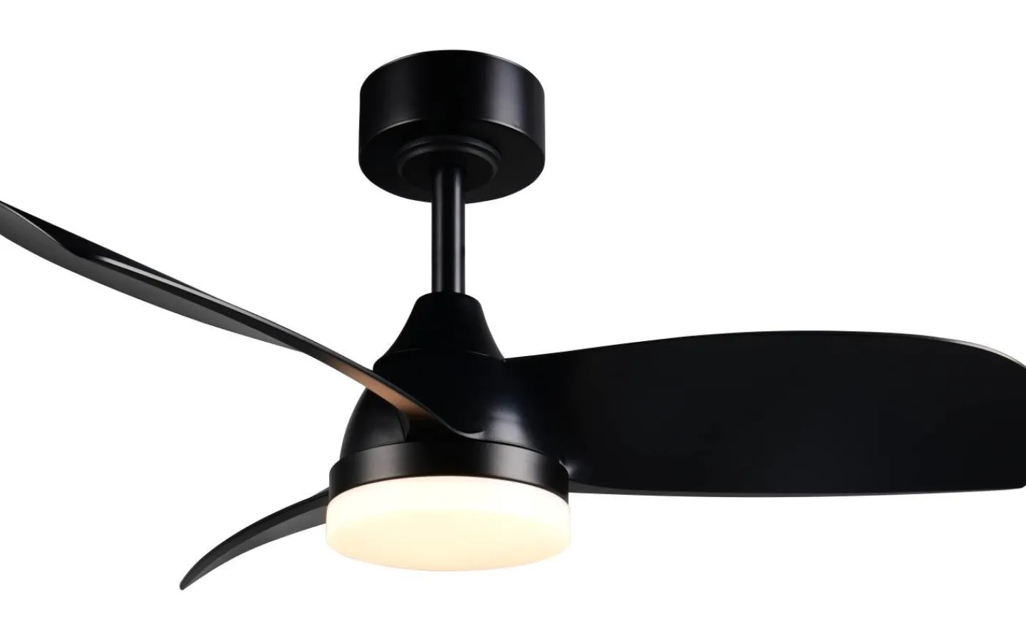 Takfläktar-Reality Helsinki Takfläkt 90cm LED mattsvart