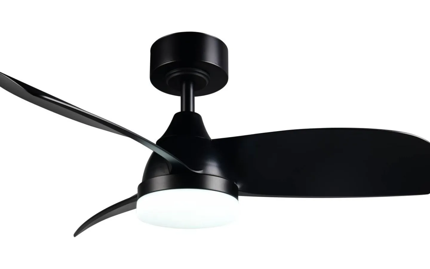 Takfläktar-Reality Helsinki Takfläkt 90cm LED mattsvart