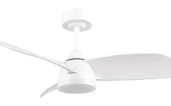 Takfläktar < Reality Helsinki Takfläkt 90cm LED matt vit
