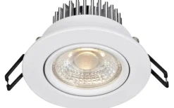 230V Led Spotlights|Infällda Spotlights Badrum < Markslojd Hera Påbyggnads Spotlight LED 3000K 255lm 3,6W IP44