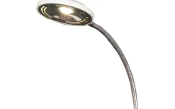 Golvläslampor-Aneta Hero Golvlampa 128cm LED 5W 3000K Vit/Krom