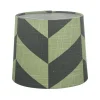 Mönstrade Lampskärmar < Oriva Herringbone Lampskärm Ø16cm Grön