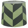Mönstrade Lampskärmar-Oriva Herringbone Lampskärm Ø20cm Grön