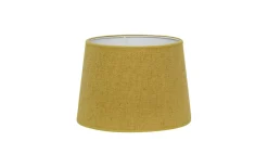 Enfärgade Runda Lampskärmar < Hallbergs Herringbone Lampskärm Ø24cm Guldgul