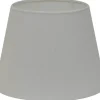 Enfärgade Runda Lampskärmar < Hallbergs Herringbone Lampskärm Ø24cm Offwhite